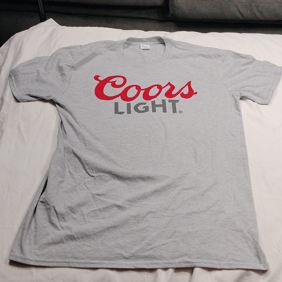 Coors Light men's large sized t shirt - Picture 1 of 8